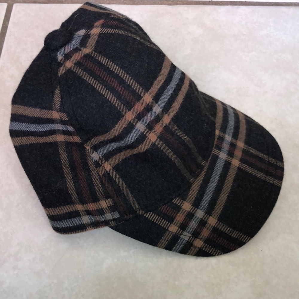 Janie and Jack Plaid Hat, 12 to 24 mo